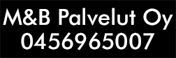 M&B Palvelut Oy logo